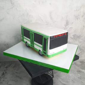 Торт автобус №163407