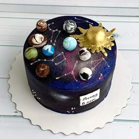 Торт космос и планеты №129616