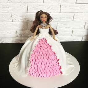 Торт с куклой №125101