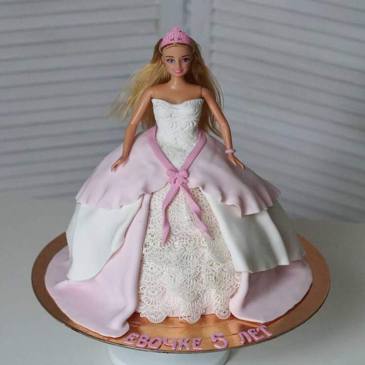 Торт с куклой №125106