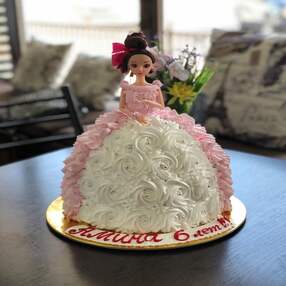 Торт с куклой №125108