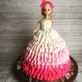Торт с куклой №125115