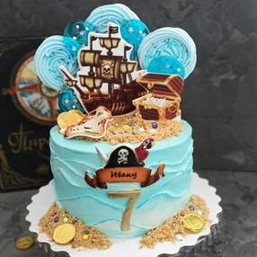 Пиратский торт №130008