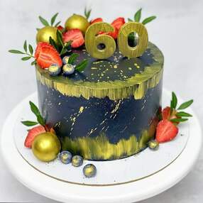 Торт на 60 лет мужчине №109229