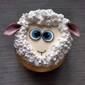 Торт с овечками №127803
