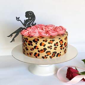 Леопардовый торт №117702