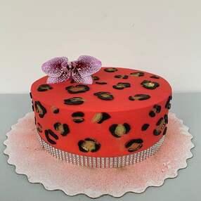 Леопардовый торт №117711