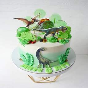 Торт с динозаврами №126336