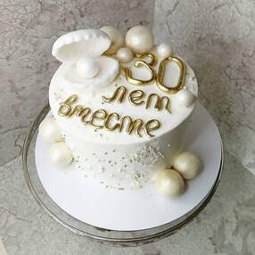 Торт на 30 лет свадьбы №115218