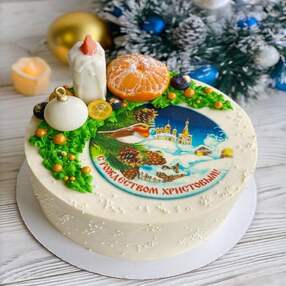 Торт на Рождество Христово №106501