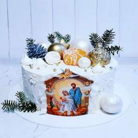 Торт на Рождество Христово №106503