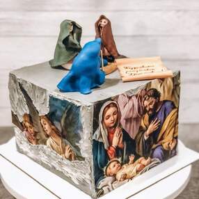 Торт на Рождество Христово №106509