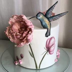 Свадебный торт с Птичками №119804