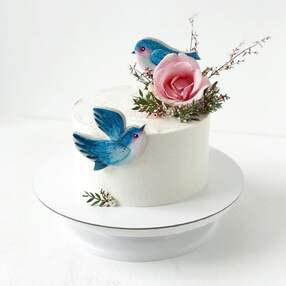 Свадебный торт с Птичками №119806