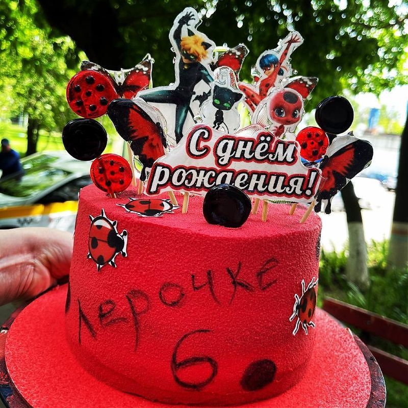 Торт Леди Баг и Супер Кот №134829