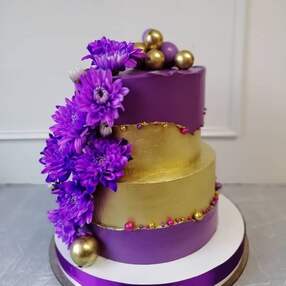 Фиолетовый торт №119002