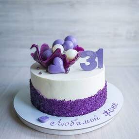 Фиолетовый торт №119006