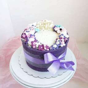 Фиолетовый торт №119009