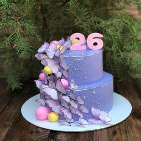 Фиолетовый торт №119012
