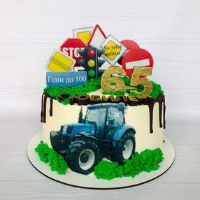 Торт трактор №166221
