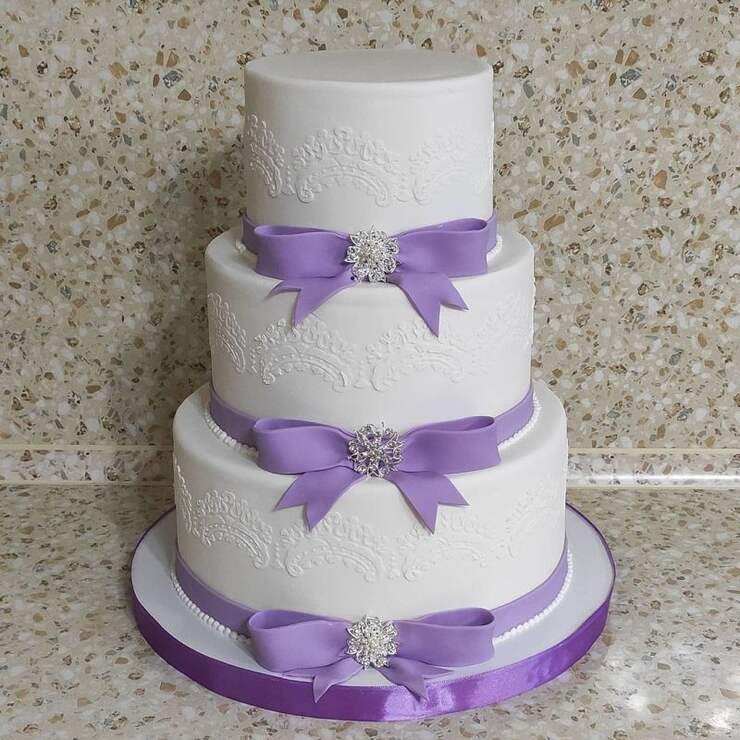 Свадебный торт №112517