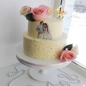 Торт с Женихом и Невестой №119507