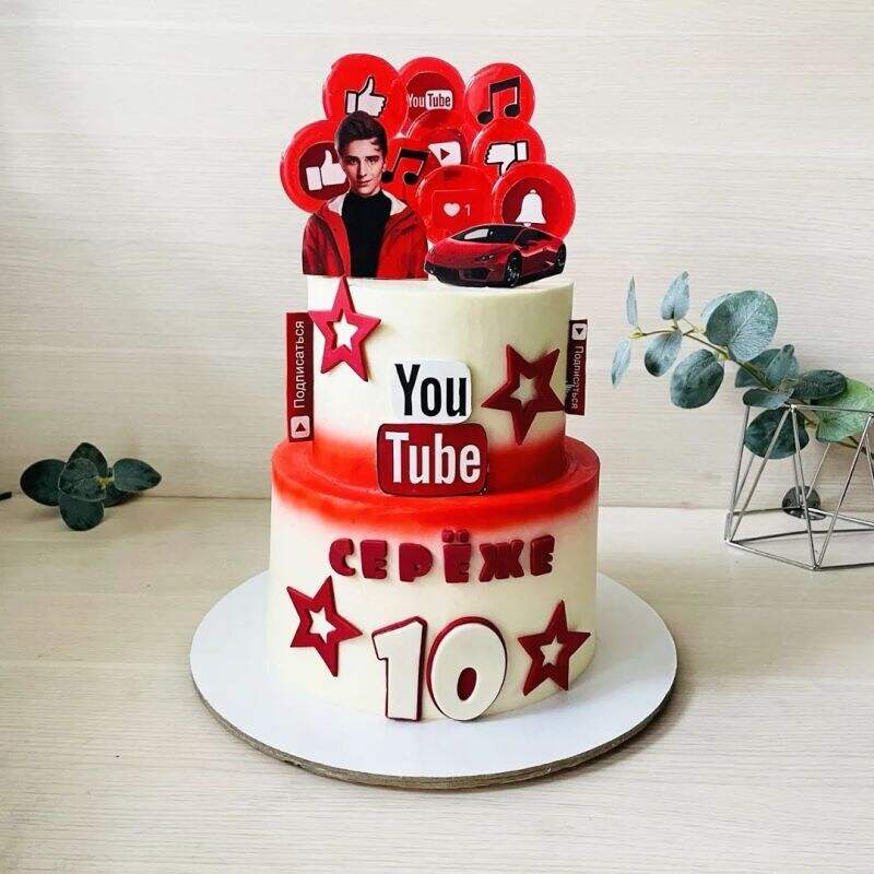 Торт на 10 лет мальчику №201317