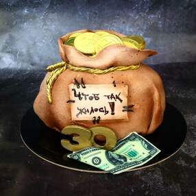 Торт мешок с деньгами №150304