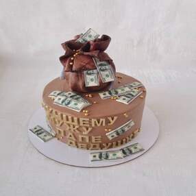Торт мешок с деньгами №150306