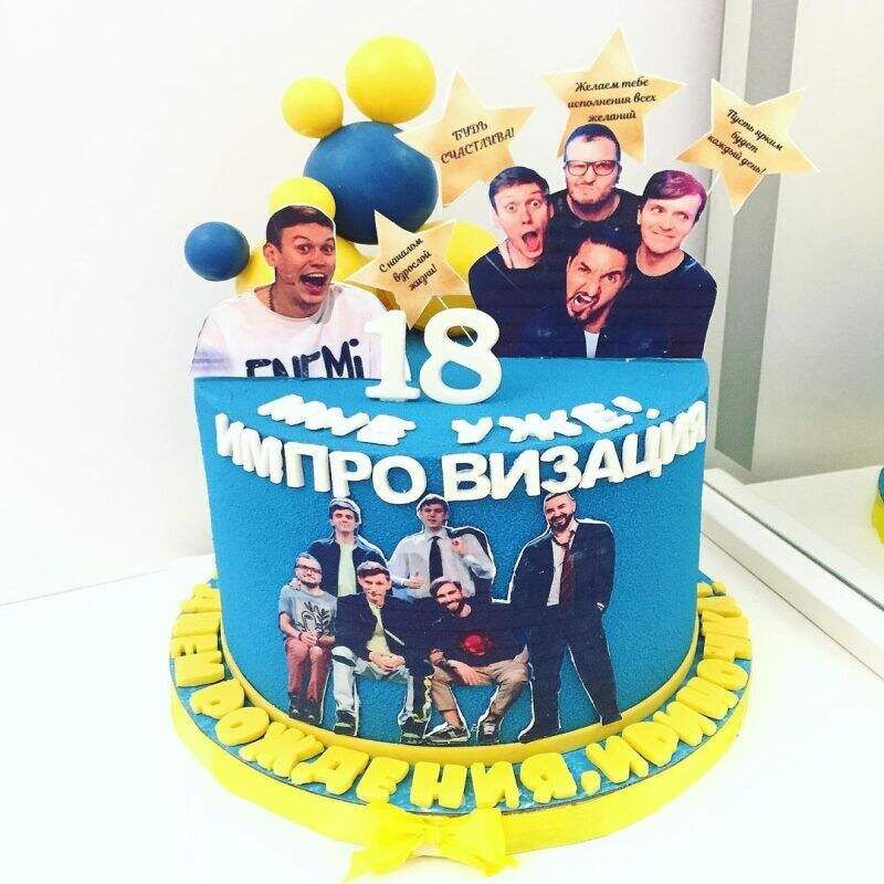 Торт Импровизация на день рождения №169018