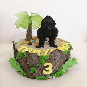 Торт с обезьянками №127706