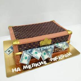 Торт чемодан с деньгами №150524
